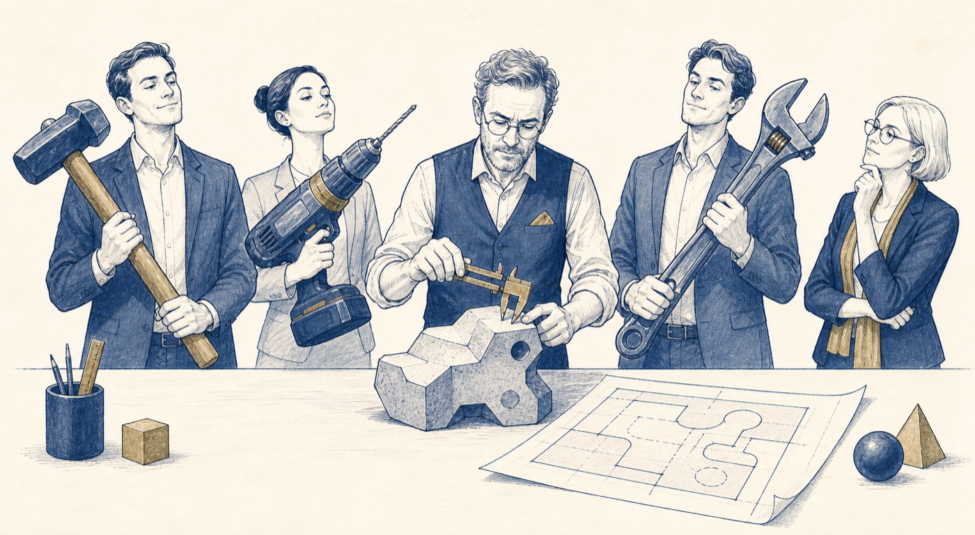 Vendors offer different tools while the architect measures the problem first